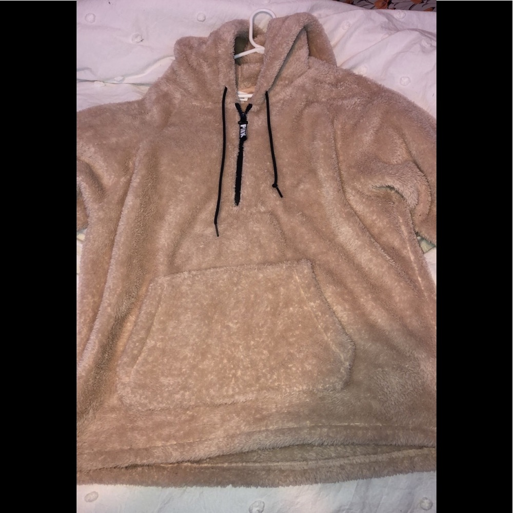 Pink brand sherpa jacket!